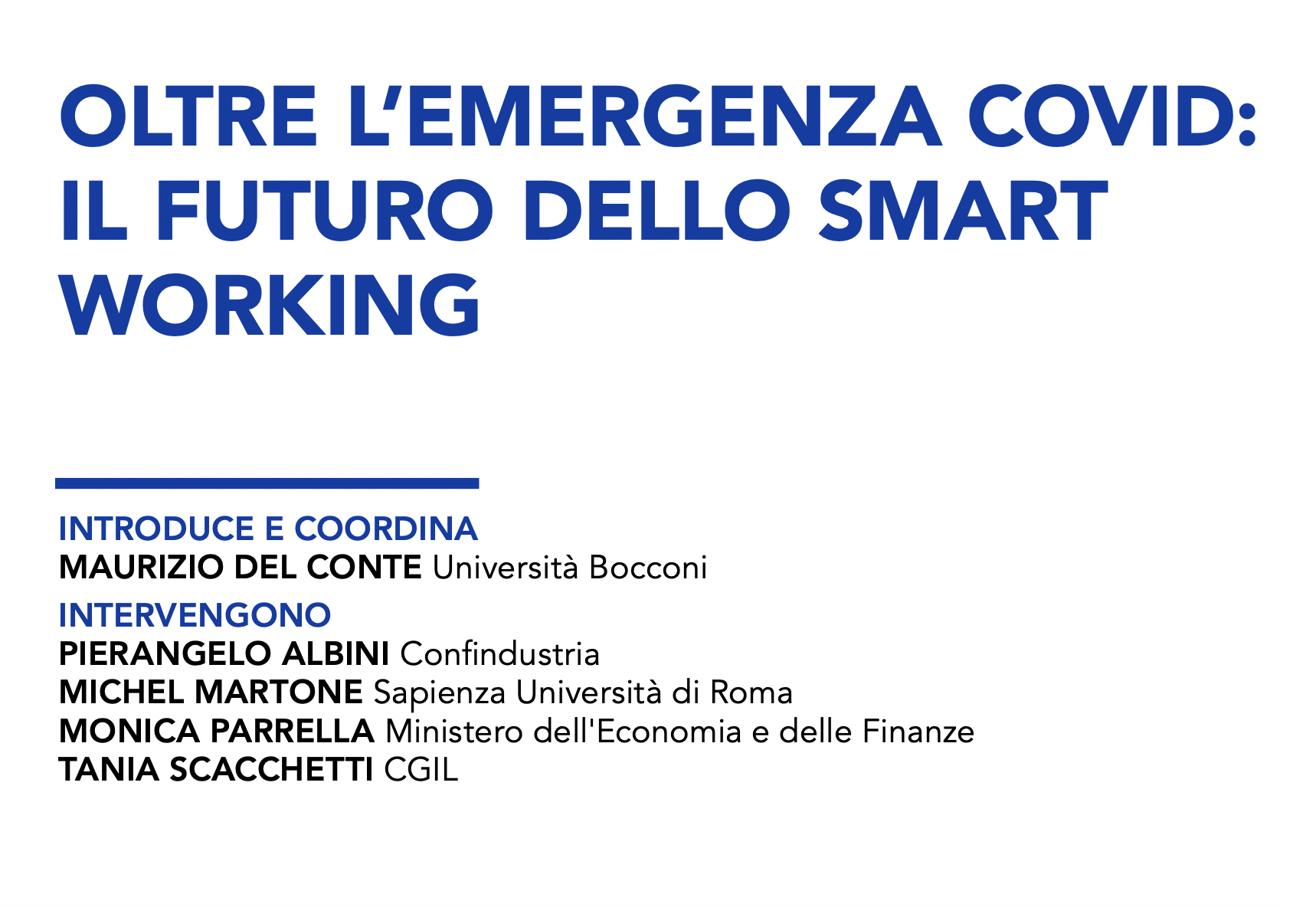 Oltre l’emergenza Covid: il futuro dello smart working